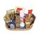 gift basket with coffee
